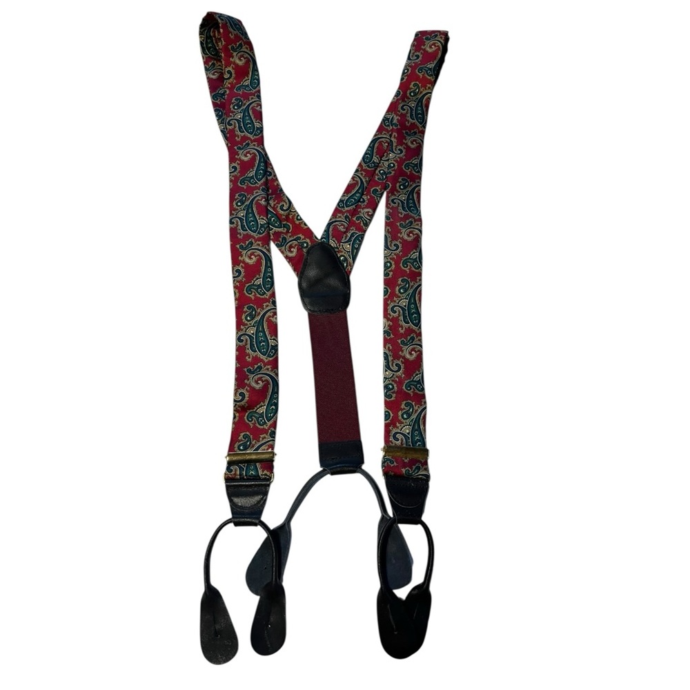 Vintage Suspender Braces Button Bundle - image 2